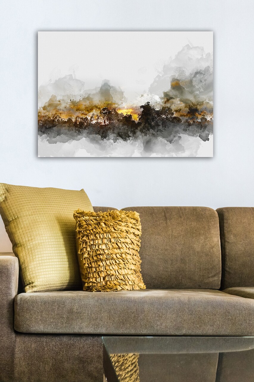 Tablou decorativ 563384080-5070 Cadru: 100% LEMN (grosime: 3 cm) Multicolor