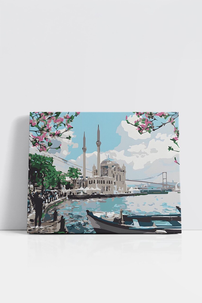 Pictura pe numere, Wallxpert, Artsylrbaskı60, Multicolor - view 2