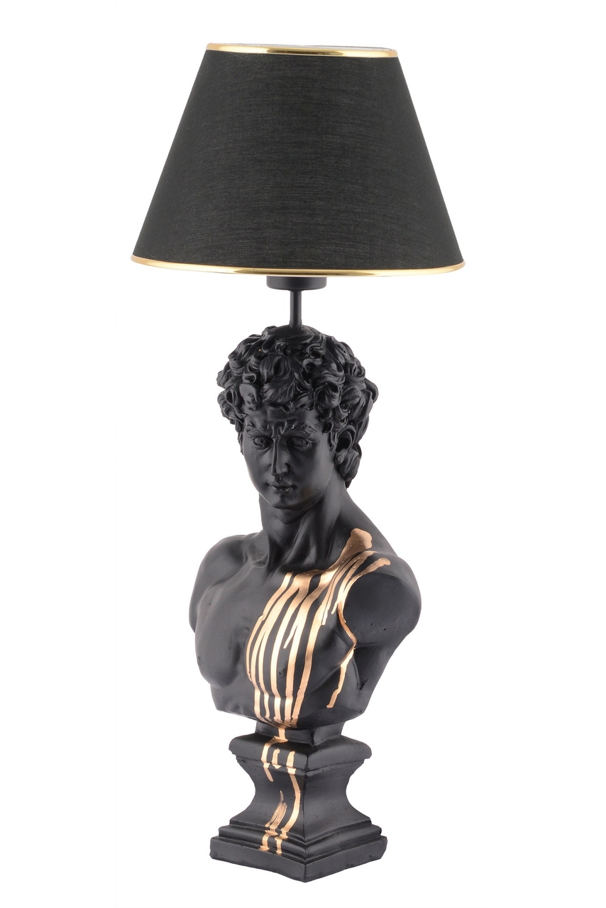 Lampa de masa, Opviq, 390FLH2246, Negru - view 3