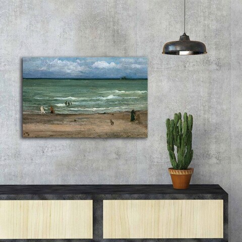 Tablou decorativ, famousart-077, canvas, dimensiune: 45 x 70 cm, multicolor