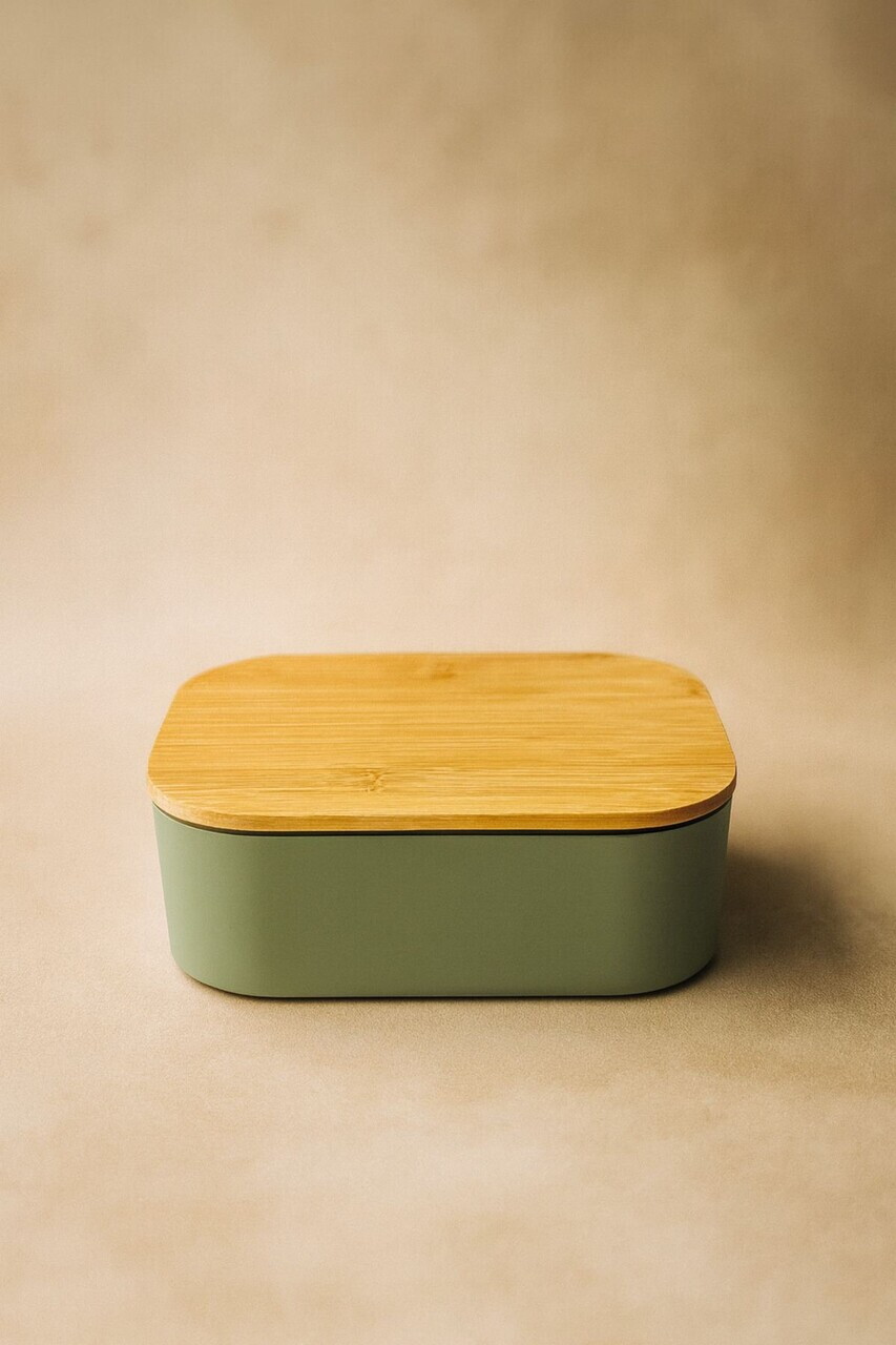 Cutie pentru pranz, Hermia, 721CBL1306, Inox, Dimensiuni: 14,5 x 18,5 x 12,5 cm / 1000 ml, Verde - view 6