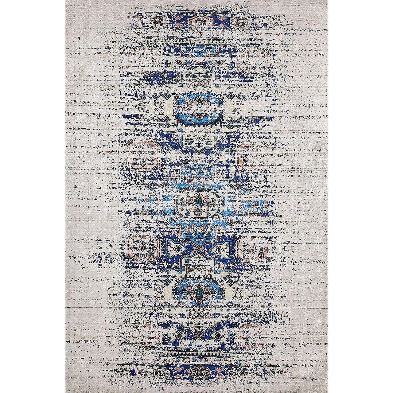 Covor, Woopamuk025, 160x230 cm, Bumbac/Poliester, Gri - view 3