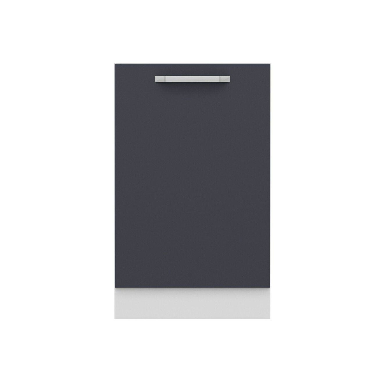 Dulap pentru bucatarie, Hanah Home, Minar, 50x87x58 cm, Alb / Antracit — imaginea 5