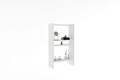 Corp biblioteca, Puqa Design, Pera, 52.4x90x22 cm, PAL, Alb