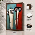 Tablou decorativ, 3752KACT-069, Fundal: 100% MDF (Grosime: 2,7 mm) Vopsire: Imprimare UV, Multicolor