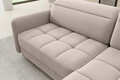 Coltar extensibil dreapta 3 locuri ELTAP, RT-18SO, Barea, 208x160x100 cm, lemn/poliester, bej