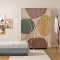 Dulap pentru haine, Vella, Lena 3 -911, 135x192x52 cm, PAL, Sonomo