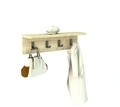 Raft pentru perete Ayla, Puqa Design, 60x16,3x14,5 cm, safir