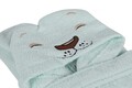 Set de baie pentru bebeluși, Cotton Box, Aslan, Bumbac, Verde menta