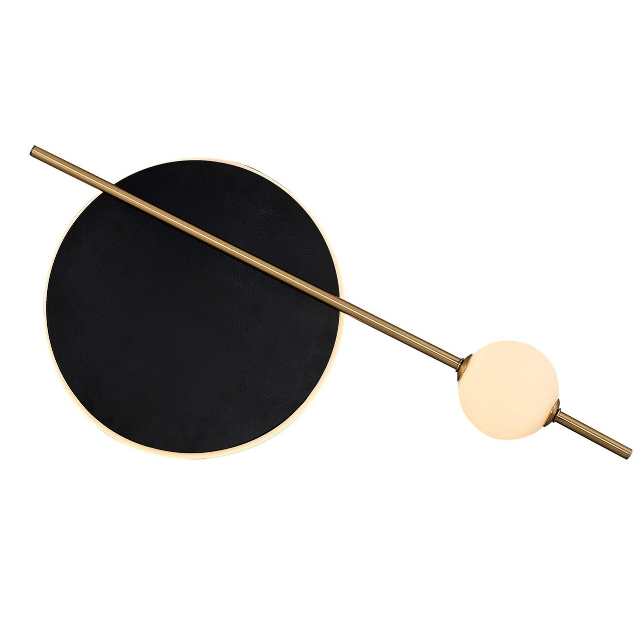 Aplica de perete, Lightric, 414LRC1118, Negru - 1 | YEO