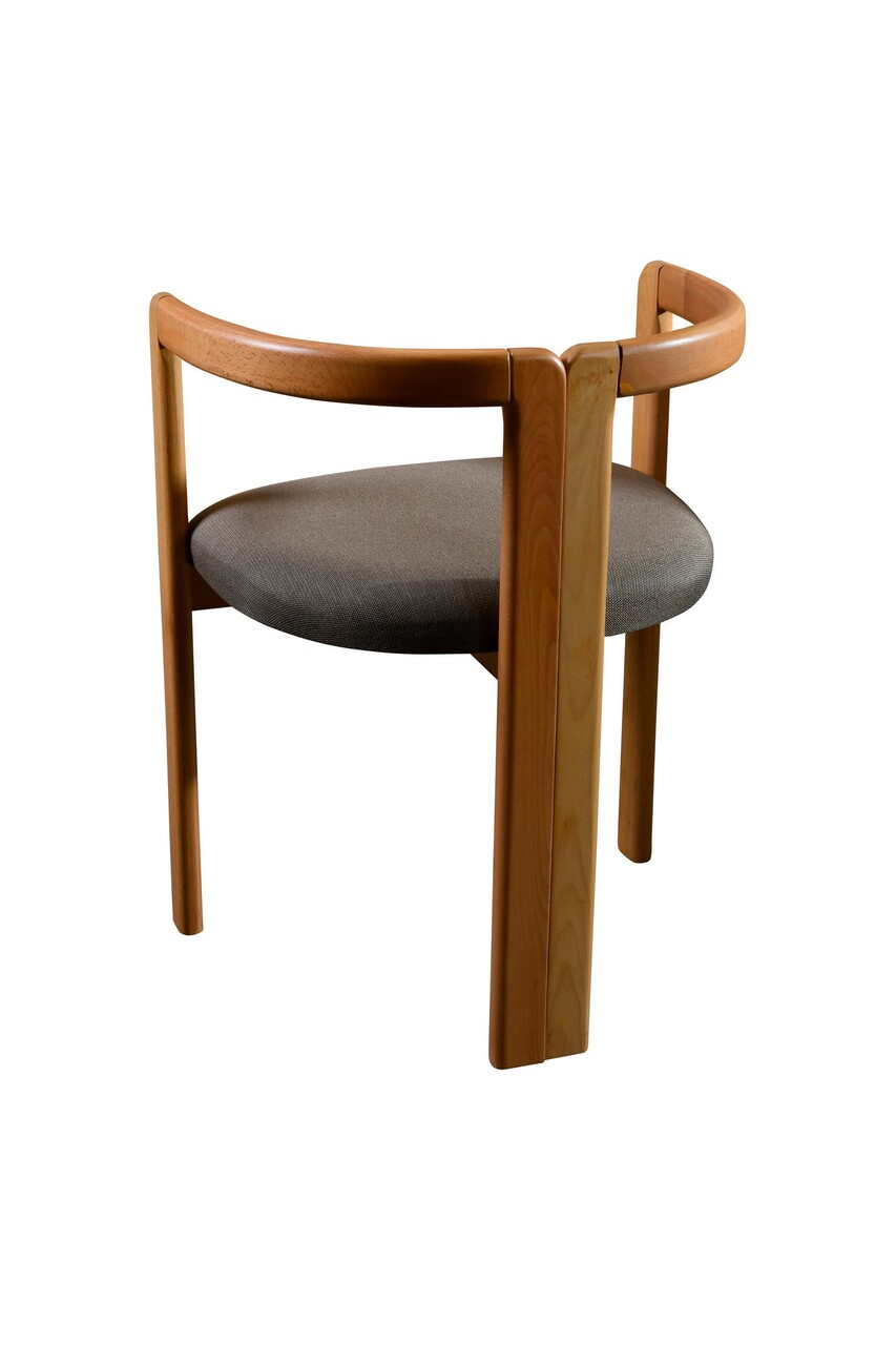 Scaun, Vow Chair, Cery 998VOW1125, 47 X 71 X 57 Cm, Lemn De Carpen, Maro/stejar