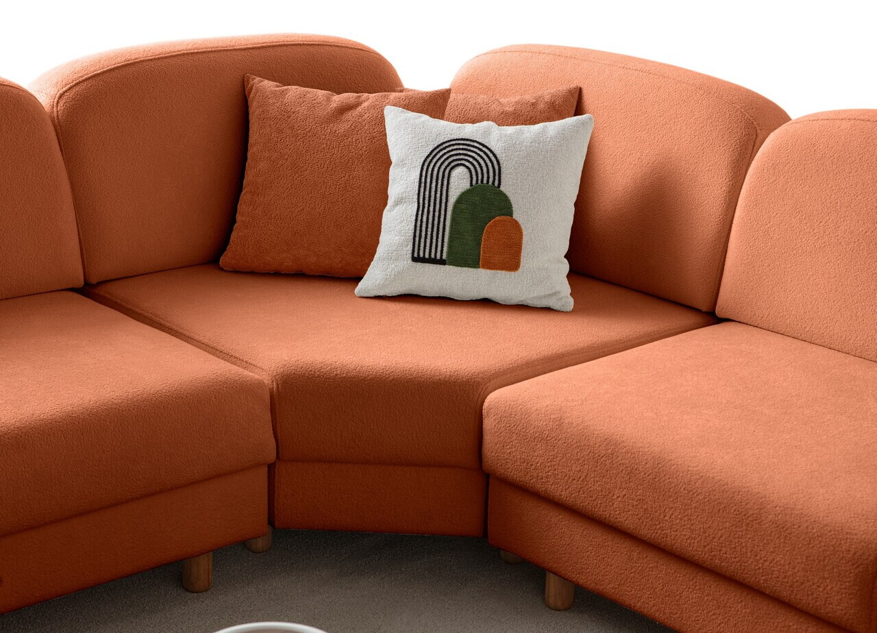 Coltar, Atelier del Sofa, 752EST1456, Portocaliu — imaginea 8