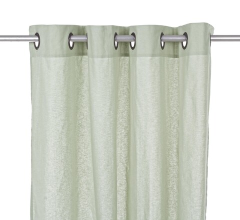 Perdea amy green, bizzotto, 140x280 cm, bumbac, verde