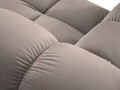 Coltar modular stanga 4 locuri, Bellis, Micadoni Home, BL, 285x157x63 cm, catifea, bej