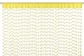 Perdea din snur Little Balls, Bizzotto, 140x280 cm, galben