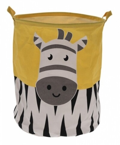 Cos depozitare Zebra, 40 x 50 cm, poliester, multicolor