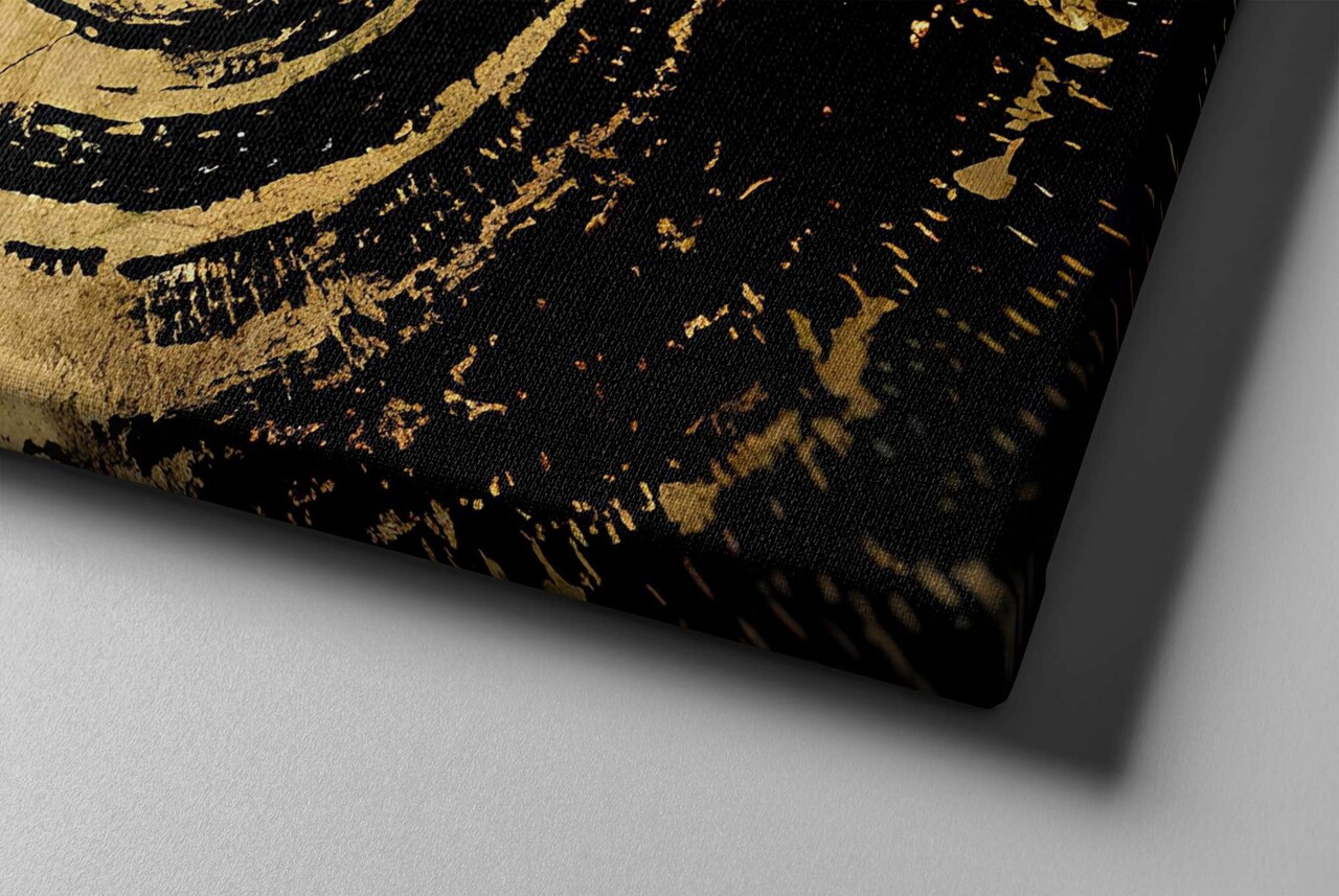 Set 2 tablouri decorative, ASR_CNV2-3 50x50, Lemn, Multicolor - view 3