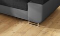 Coltar extensibil stanga 4 locuri, ELTAP, Anton, 272x203x85 cm, lemn/poliester, gri inchis/gri