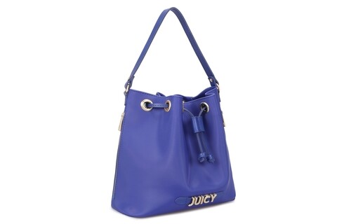 Geanta juicy couture 196, 30x15x25 cm, piele ecologica, albastru sax