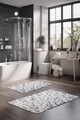 Set covorase de baie, Cartwright, CT-5182, Poliester, Multicolor
