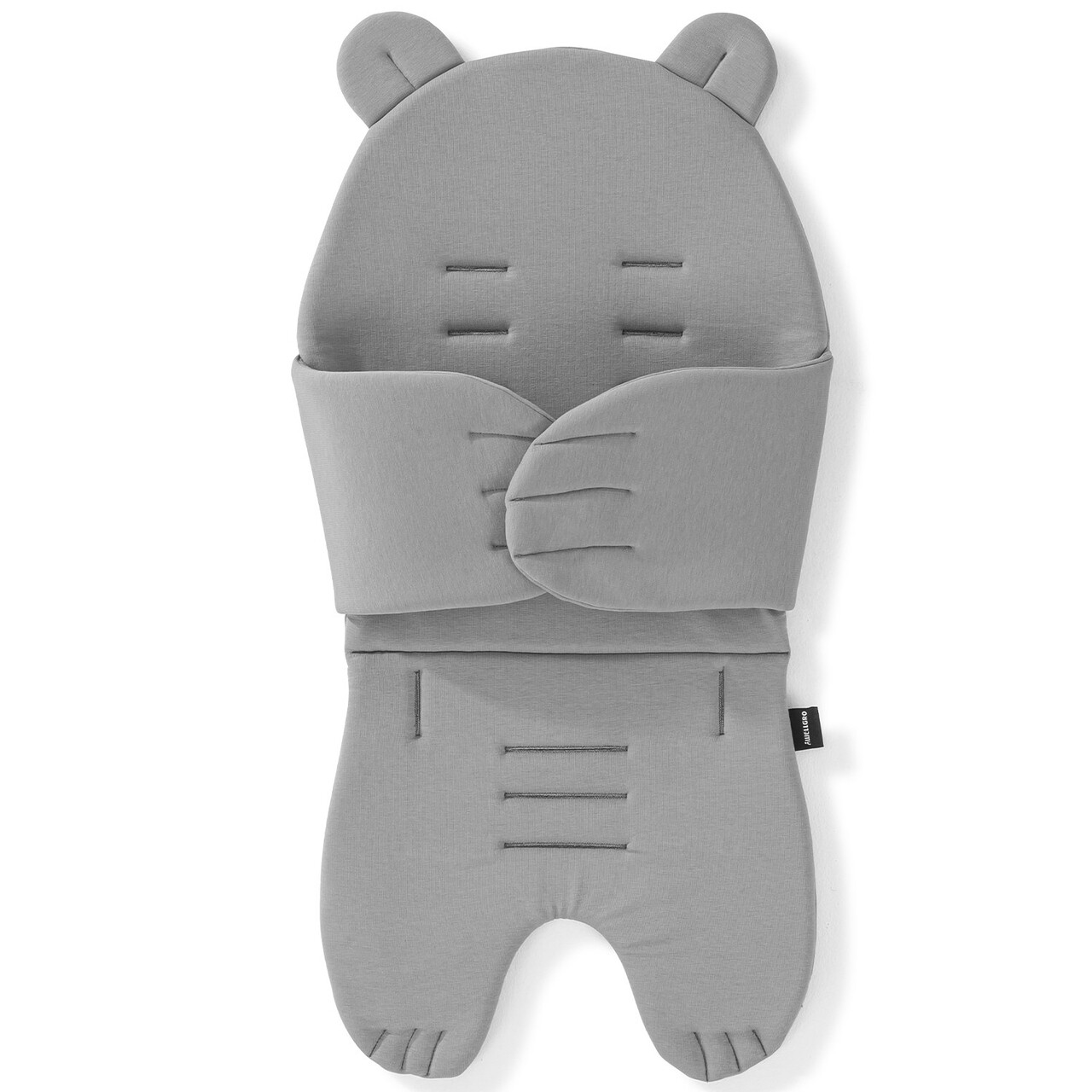 Perna universala copii Baby Pad, Wallxpert, Teddy Bear, Poliester, Gri - view 2