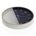 Ceas de perete Leslie, Versa, 30.5 cm, plastic, albastru