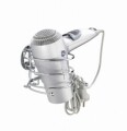 Suport pentru uscator de par, Turbo-Loc®, Wenko,  7.5 x 11.5 cm, inox, argintiu