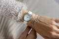 Ceas pentru dama, Emily Westwood, Silver Classic White, piele naturala/inox, alb