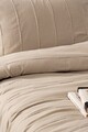 Set cuvertura pique dubla, Sedef - Beige, DC Home, Bumbac 