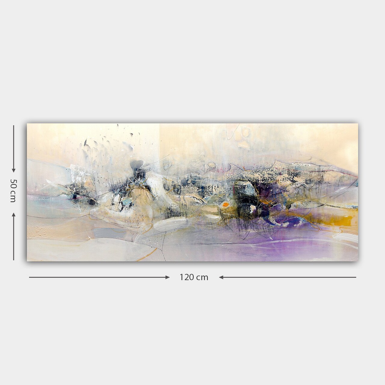Tablou decorativ, YTY744949105_50120, Cadru: 100% LEMN (grosime: 3 cm), Multicolor - view 3