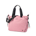 Geanta Satoshi, STRING, Hedgren, 35x14.5x30 cm, poliester, roz/negru