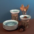 Serviciu de masa, 18 piese, GBSATN18Y1E1657, Güral Porselen, portelan, multicolor