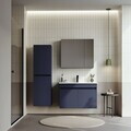 Dulap de baie, Hanah Home, Tivoli 40, Albastru marin mat