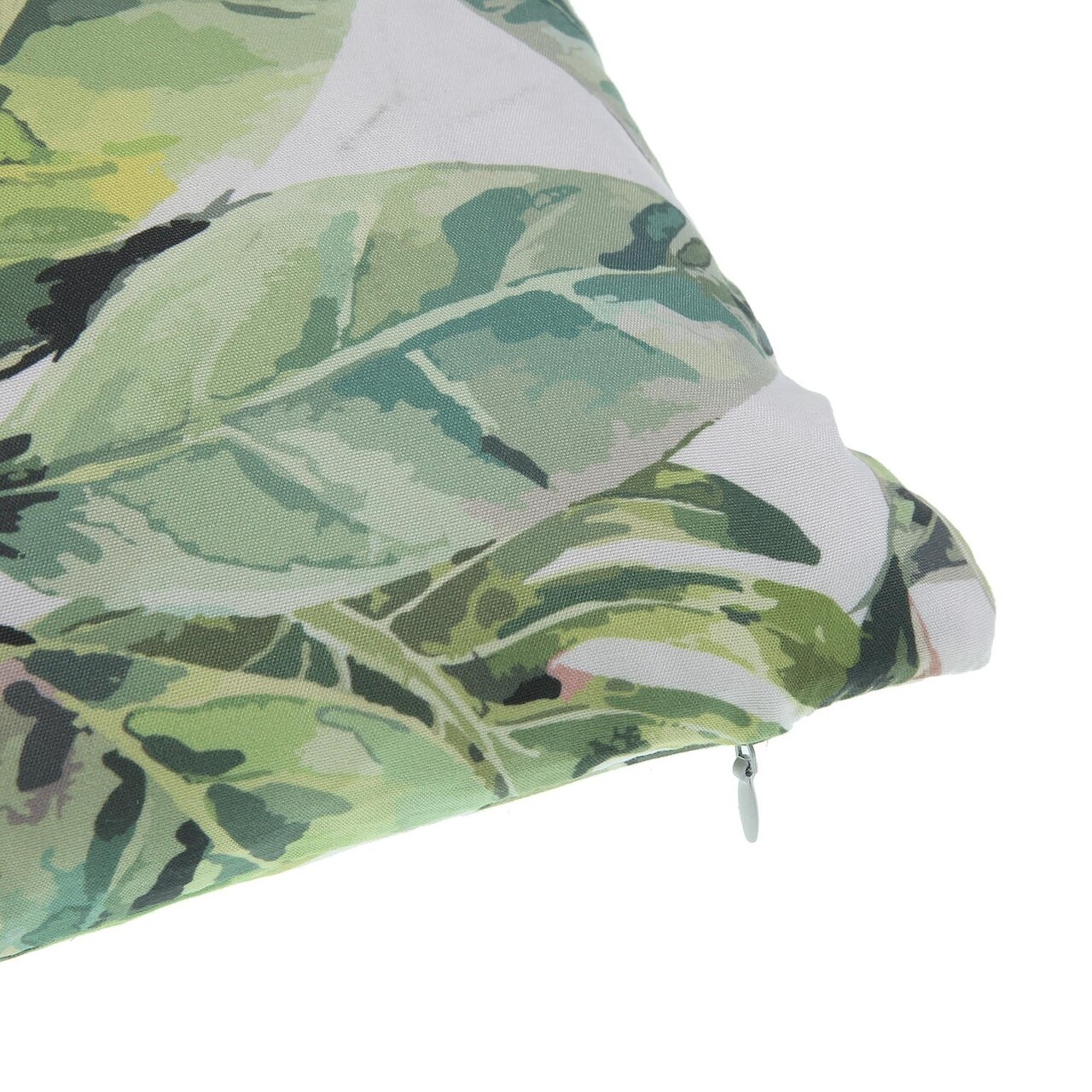 Perna decorativa Tropical Leaves, Versa, 45 x 45 cm, poliester