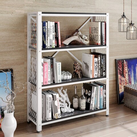 Corp biblioteca, Hadley, Shenna, 90.5×121.5×30.5 cm, Alb negru Hadley