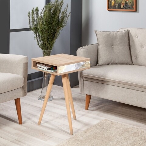 Masuta pentru living zigon 321, vella, 40x40x64 cm, multicolor