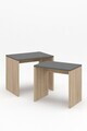 Masute, Hanah Home, Arya, 48x40x55 cm, Stejar Sonomo / Antracit