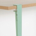 Masa, Logg, Pineios, 150x75x75 cm, Lemn / Verde menta