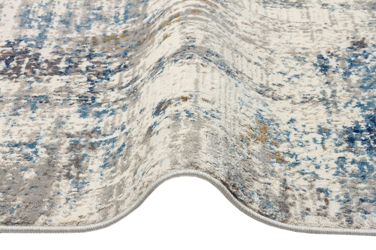Covor (160 x 230), Decretul legislativ 09, 160x230 cm, Crem / Albastru - view 5