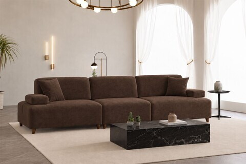 Canapea cu 4 locuri, Atelier del Sofa, 560ARE5356, Maro