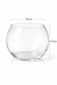 Clopot de sticlă, Hermia, 264MDS1138, Înălțime: 15,7 cm, Transparent