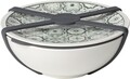 Bol cu capac pentru pranz, Villeroy & Boch, To Go Jade Dish M, inchidere etans, 350 ml, portelan premium/silicon