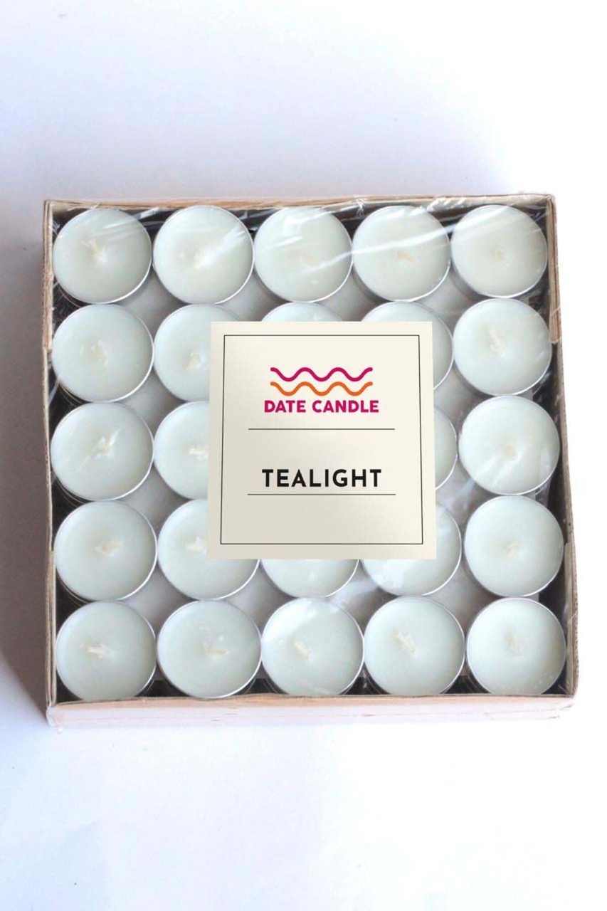 Lumanare, Tealight 6 x 100, Alb