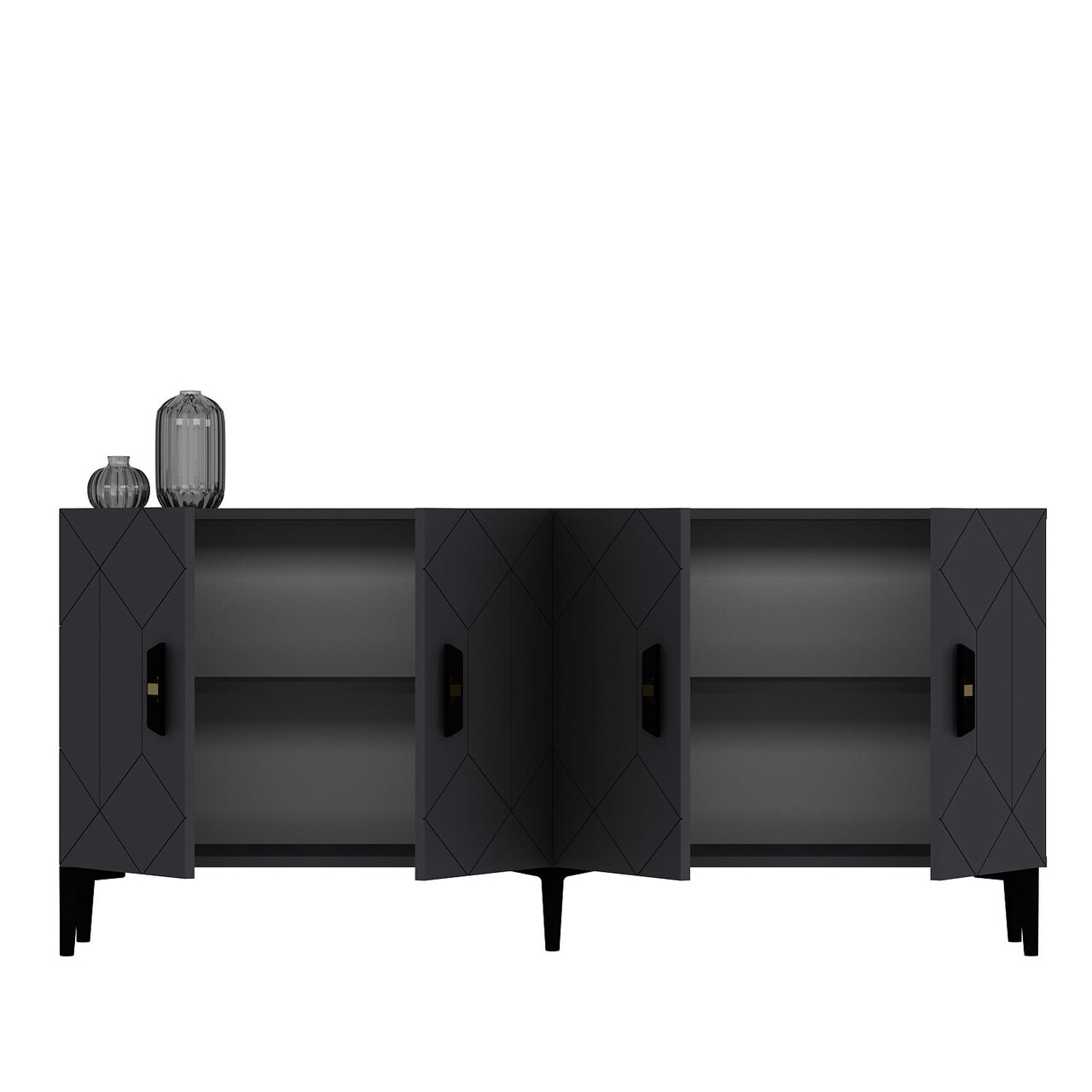 Consola, Olivia, Cross KB150, Antracit - 3 | YEO