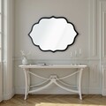 Oglinda decorativa, Lumisfera, Velvet 30 x 42, Negru