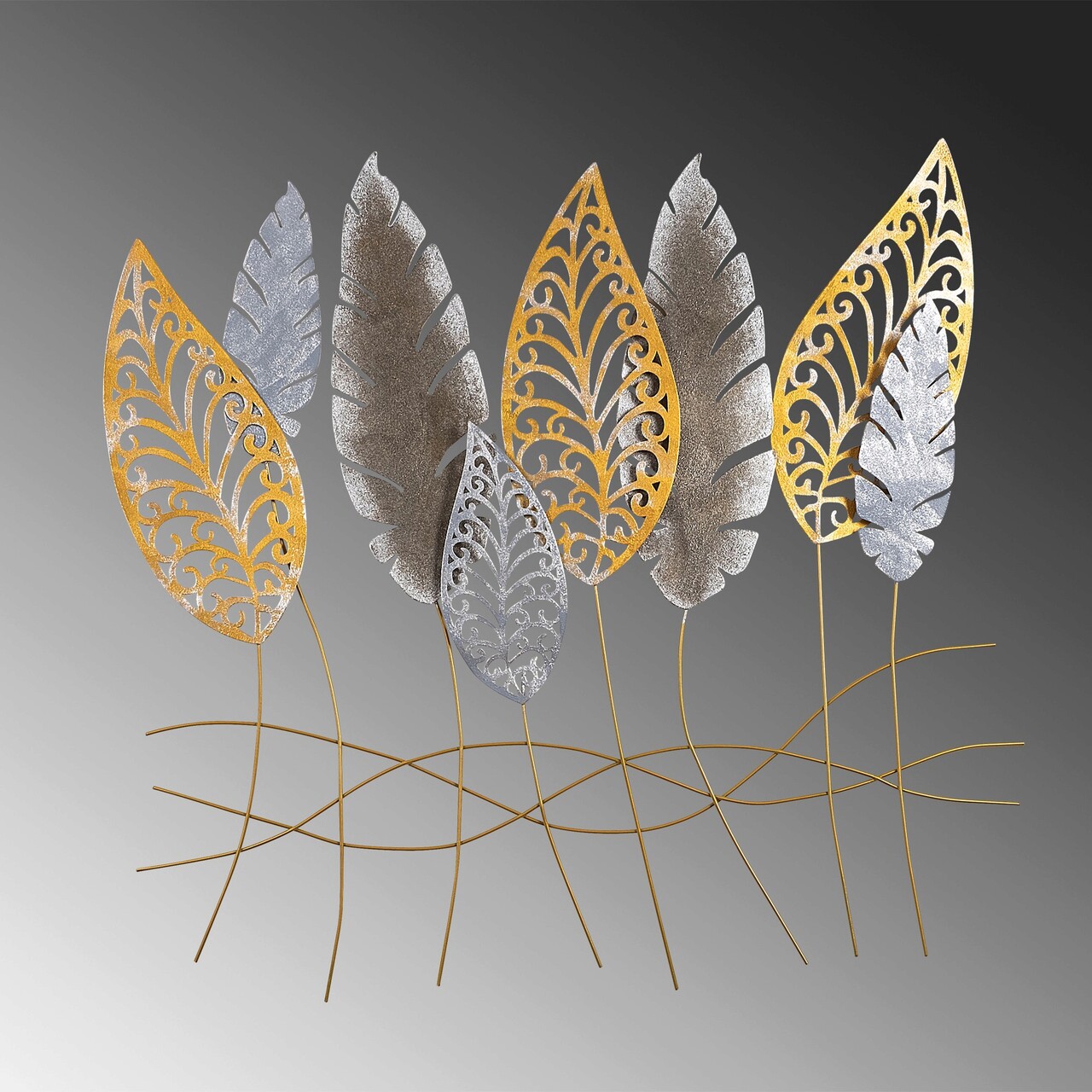 Decoratiune de perete, Kosmer, Dimensiune: 75 x 80 x 5 cm, Multicolor - imagine 6