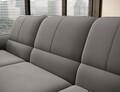 Coltar extensibil dreapta 3 locuri ELTAP, RT-04LO, Siber, 270x186x93 cm, lemn/poliester, gri