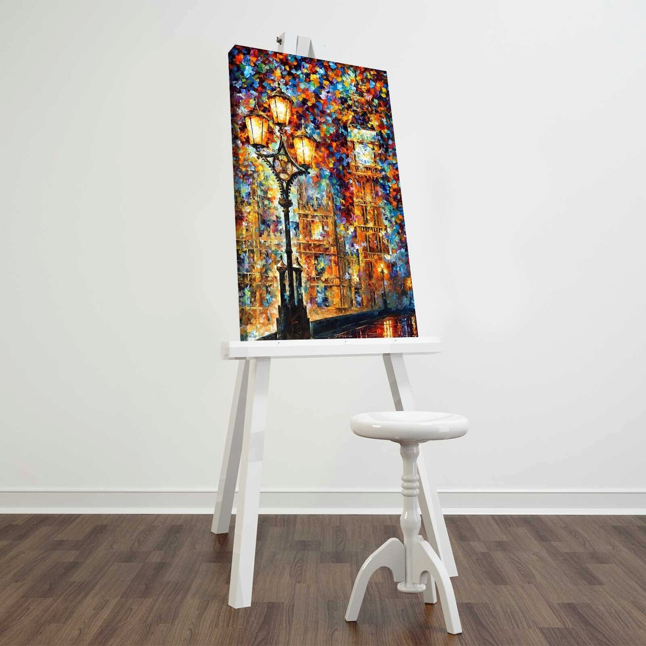 Tablou decorativ, FAMOUSART-074, Canvas, Dimensiune: 45 x 70 cm, Multicolor - 1 | YEO