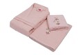 Set de baie Family, Cotton Box, Nakışlı Aile, Bumbac, Pulbere / Gri