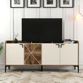 Consola, Hommy Craft, Venedik, 180x78x35 cm, Maro/Crem